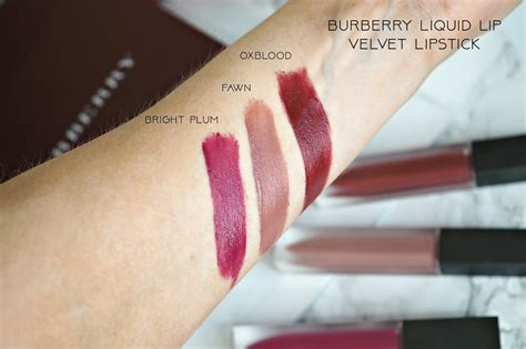 burberry lip velvet lipstick nude 406|Burberry liquid lip velvet oxblood.